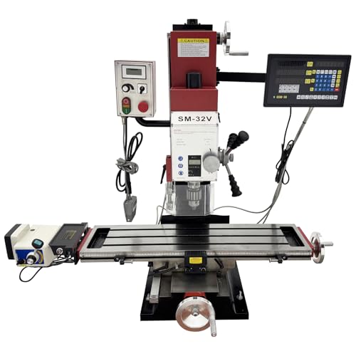 HQHAOTWU Brushless Mill with DRO