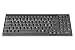Produktbild DIGITUS Tastatur für LCD KVM Konsolen von DIGITUS, Schweizer Layout, QWERTZ, USB, Schwarz