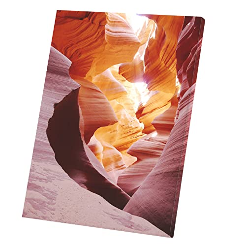Poster Antelope Canyon Arizona : Tableau Toile Imprimée Formation Rocheuse