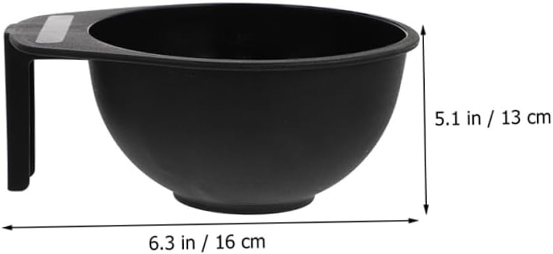 10pcs Hair Dye Mixing Bowls Set Professional Hair Containers for Salon Home Use Lightweight for Dyeing and Coloring Tasks