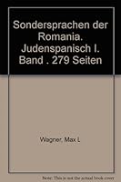 Sondersprachen Der Romania. Band 3: Judenspanisch I 3515056394 Book Cover
