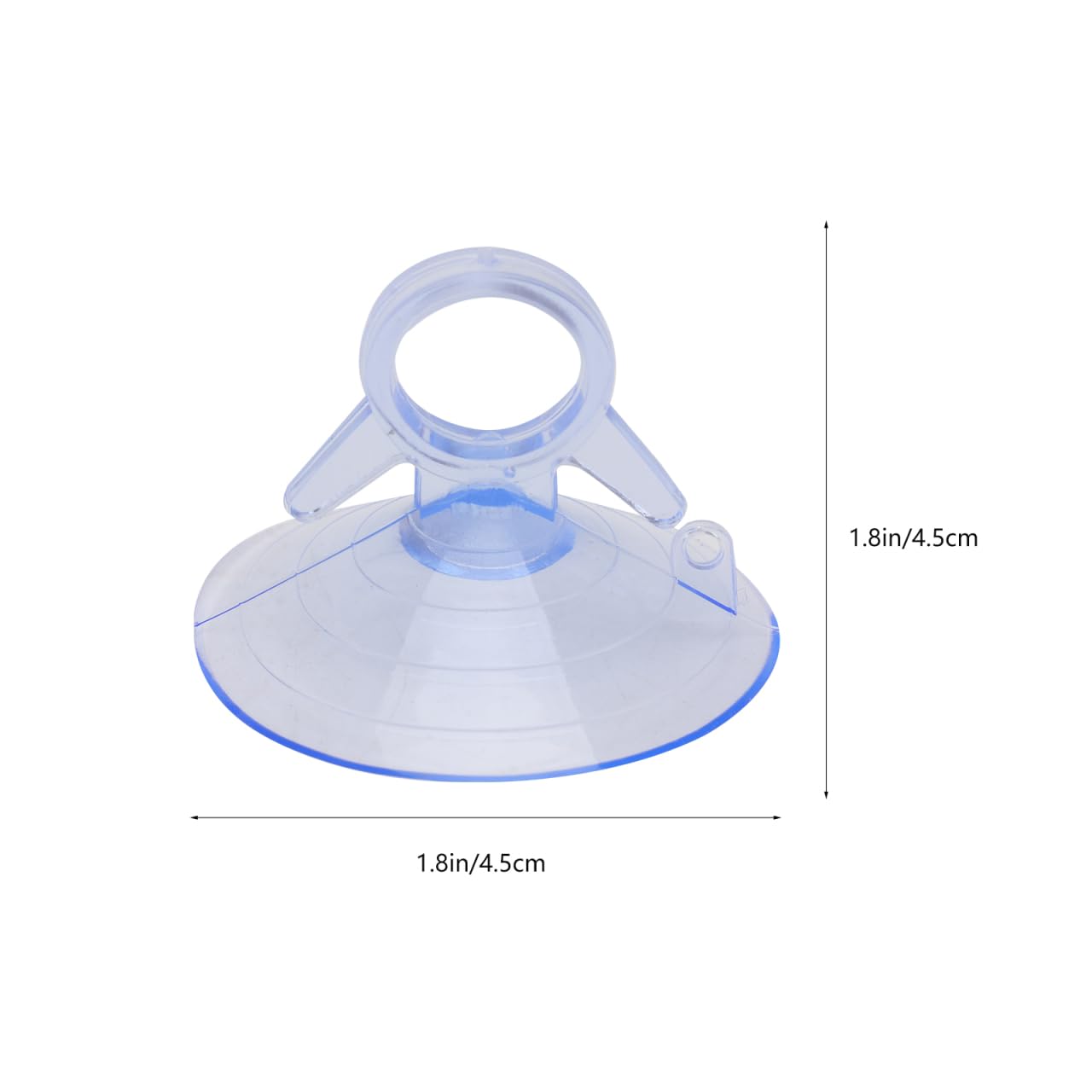 Homoyoyo 12PCS 45MM PVC Suction Cups with Loops, Versatile Fixed Glass and Window Suckers for Aquariums - Image 2