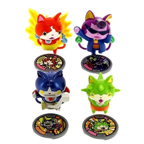 Hasbro - Yo Kai Watch 1388223. Set de 4 personajes.