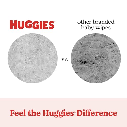 Huggies Simply Clean Fresh Scent Baby Wipes, 11 Flip-Top Packs (704 Wipes Total), Packaging May Vary