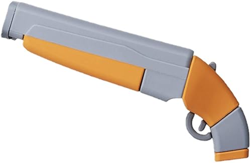 Guppy Funda para AirPods para escopeta 3D Cool Funny Mini Gun Toy Skin Funda de transporte inalámbrica Funda de transporte suave de goma de silicona