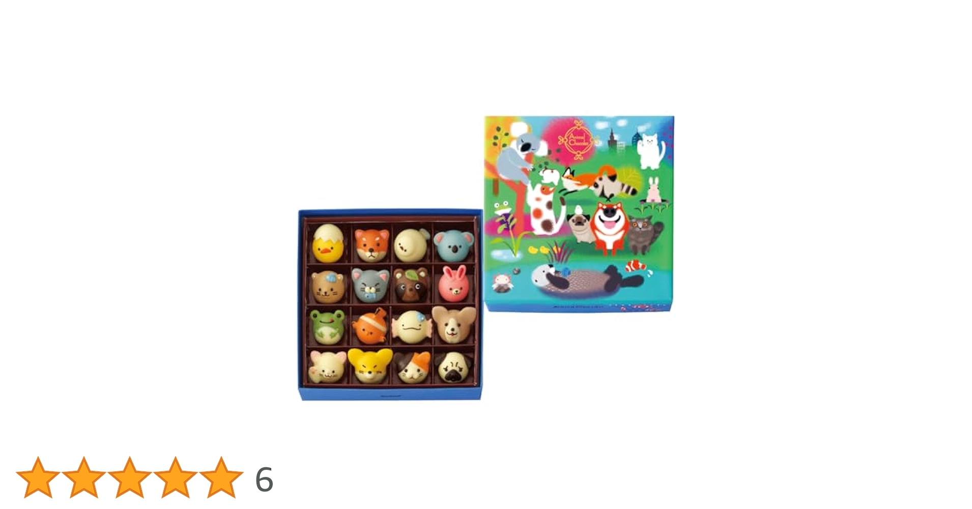 Amazon.co.jp: 709 アニマルショコラ コレクション W 16個