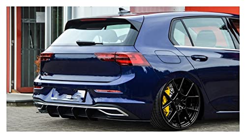 Diffuseur de course arrière Golf 8 MK8 séparateurs latéraux kit