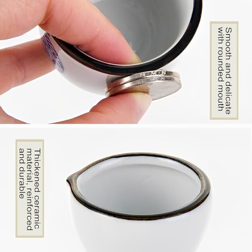 Liwien Sake Set Keramik (Orchidee)