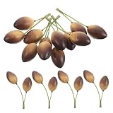 Gatuida 10piezas Aceitunas Simuladas De Espuma Realistas Aceitunas Artificiales Falsas para Decoración De Cocina Accesorios De Fotos para Manualidades De Frutas