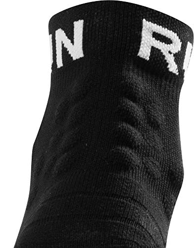 Meia Curta para Corrida Hupi - Running Pro Run Preto, Cor: Preto