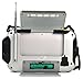 Kaito KA600L 5-Way Powered Emergency AM/FM/SW NOAA Weather Alert Radio with Solar,Dynamo Crank,Flashlight and Reading Lamp, Digital Radio with Larger Battery and Solar Panel (Silver)