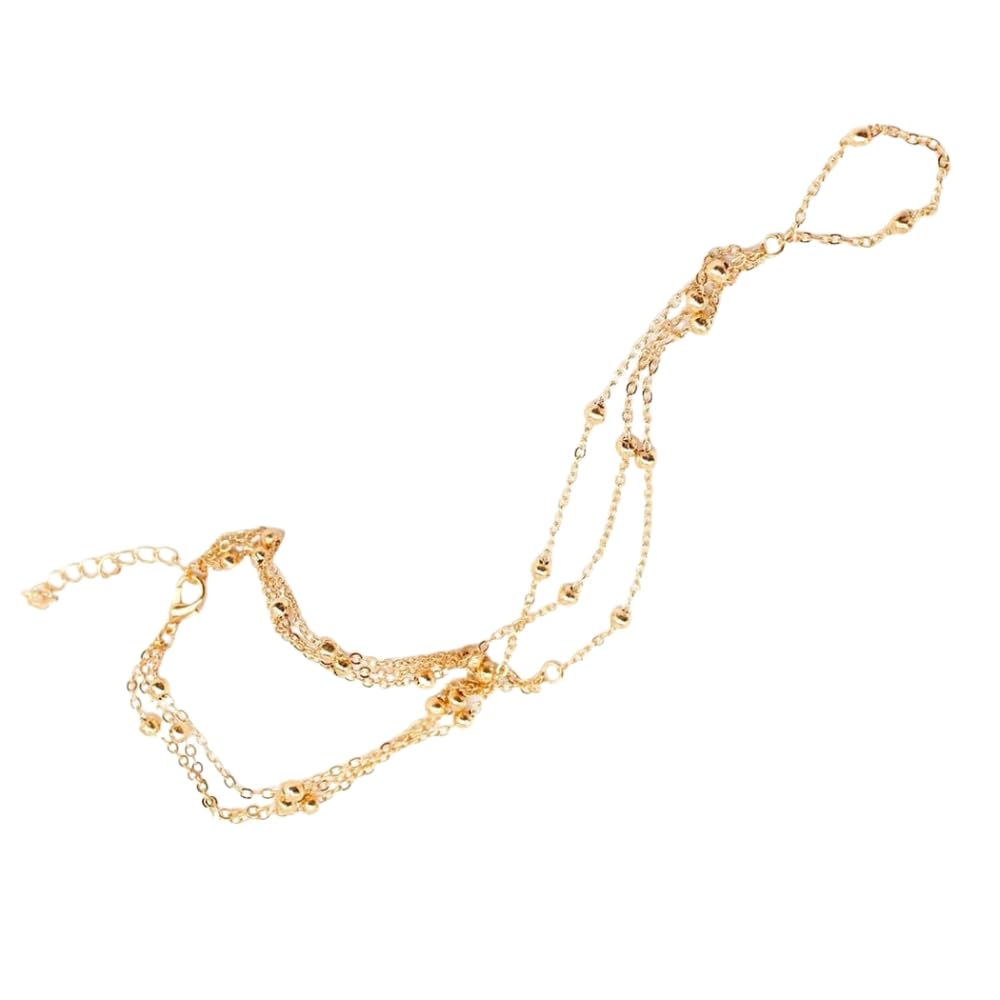 Glamyug Rhinestone Pearl Tassel Anklet – Beach Style Shiny Foot Ornament for Women - Review, Price and Buying Guide