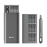 LIFEGOO Screwdriver Set, 31 in 1 Small Screwdriver Set, with 30 S2 Steel Bits Mini Screwdriver Magnetic Repair Tool Kit for Eyeglasses, Watch, Phone, Laptop, Macbook, PC, Camera, PS4, Toys
