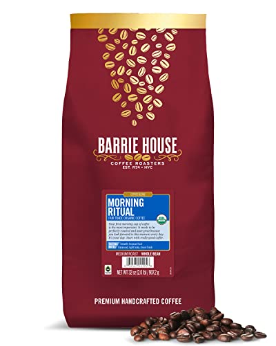 Barrie House Morning Ritual Breakfast Blend Whole Bean Coffee, 2 ...