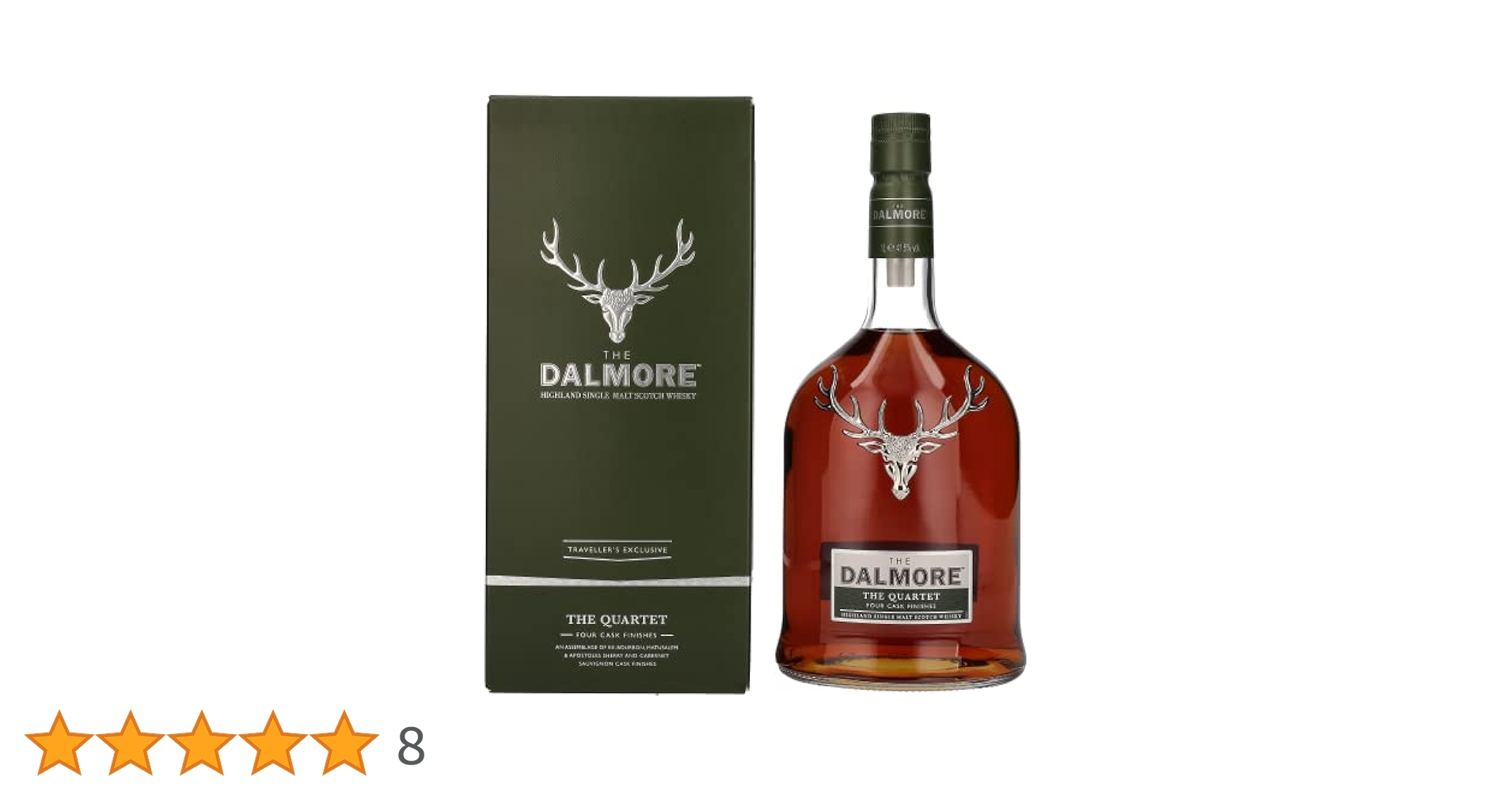 THE DALMORE THE QUARTET 41% ウイスキー The Dalmore The Quartet Highland Single Malt Scotch Whisky
