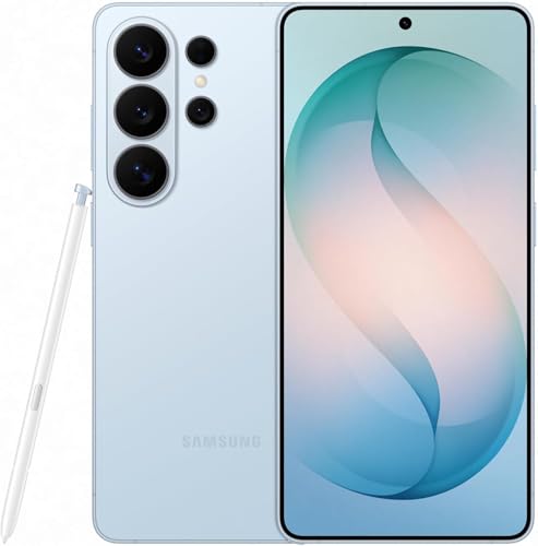Image of Samsung Galaxy S26 Ultra, Unlocked Android Smartphone, 512GB, Privacy Display, Galaxy AI, AI Camera, Super Fast Charging 3.0, Durable Battery, 2026, US 1 Year Warranty, Sky Blue