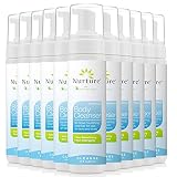 Nurture Rinse Free Waterless Foaming Cleanser | Women, Camping, Elderly & Hospital Care | Waterless