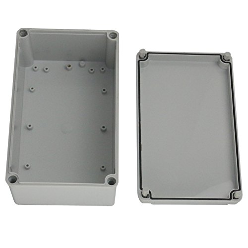 Ogrmar Plastic Dustproof IP65 Junction Box DIY Case Enclosure (10\"x 6\"x 4\")