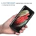 Lanhiem for Samsung Galaxy S21 Ultra Case, IP68 Waterproof Dustproof, Built-in Screen Protector, Rugged Full Body Shockproof Protective Phone Cover for Galaxy S21 Ultra 5G 6.8 Inch, Black