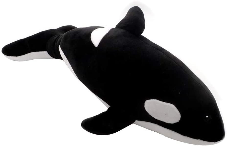 Orca Black fish Big Killer Whale Stuffed Animal PToys for Kids and Adult Attractive Processed