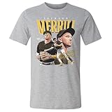 500 LEVEL Jackson Merrill Shirt - Jackson Merrill San Diego Vintage WHT (Heather Gray, X-Large)