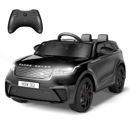 Kids Ride On Car with Remote, Licensed Land Rover Kids Electric Car, Ride On Toys for Kids 4-8 with Mp3 Player, Rocking, Pull Rod