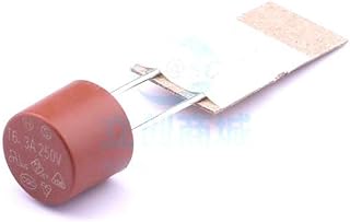 20 Pcs Disposable Fuse 6.3A250V Slow Break Plug-in 5RT-063H