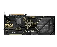 ASRock VGA RX9070XT TC 16GO,AMD,RX9070XT,16GB,GDDR6,256BIT,2HDMI+2DP (3 Lüfter) – Ansicht 3