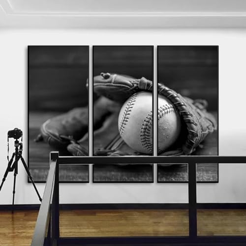 Impression photo baseball gants de baseball deco moderne - 2