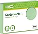 Produktbild RNK Verlag 115045 - Karteikarten liniert, 7 mm grün, 7 mm, DIN A4, 1 Packung à 100 Karten