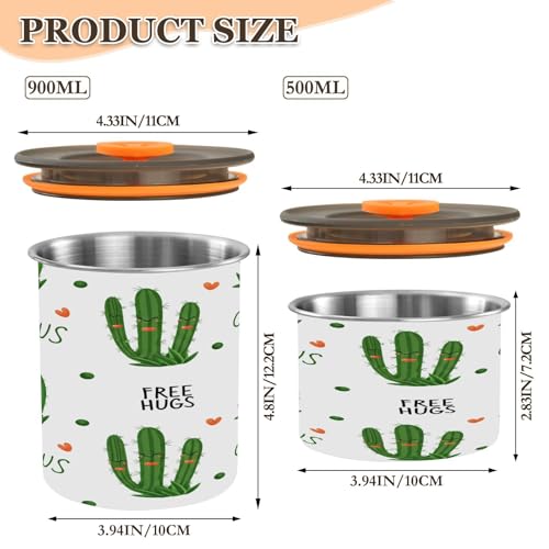 Contenedor de café al vacío Qilmy 17oz acero inoxidable miniatura 3