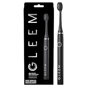 Gleem Battery Powered Electric Toothbrush, Black