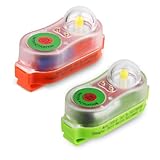 Life Jacket Light, Water Activated Survivor Locator Light with 0.75cd Brightness, CCS Certified Safety...