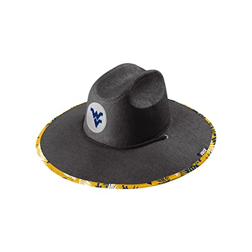 Image of FOCO West Virginia Mountaineers NCAA Team Color Straw Hat