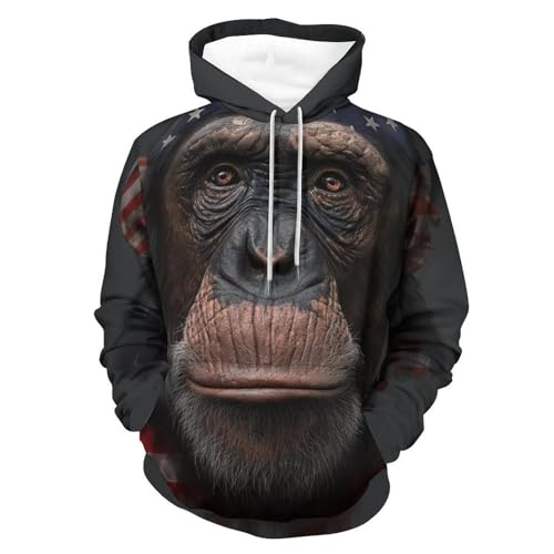 Sweat Orang-outan taille S : le sweat-shirt confortable qui résiste au froid