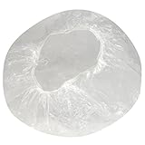 RuiChy Transparent Disposable Polythene Hair Bath Shower Caps