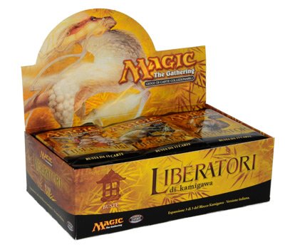 Wizards Car0260 Bustina Liberatori Di Kamigawa 15 Carte Magic