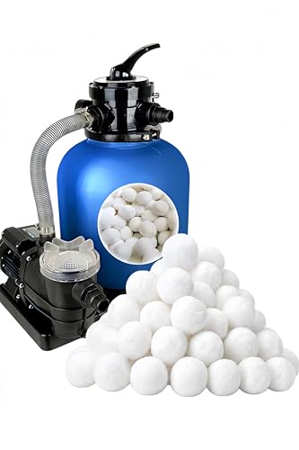 LYQC 1.5 lbs Pool Filter Balls Eco-Friendly Fiber Filter Media