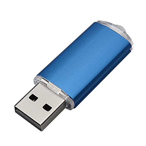 100 Stück 128 MB USB Flash Drive USB 2.0 Memory Stick Memory Drive Pen Drive (128 MB, Blau)