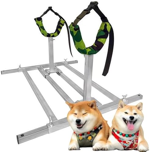 Adjustable Dog Breeding Stand - Professional Grooming & Bathing Rack for Miniature Dog | Sturdy, Safe & Comfortable Design | Easy to Clean (L) image 3