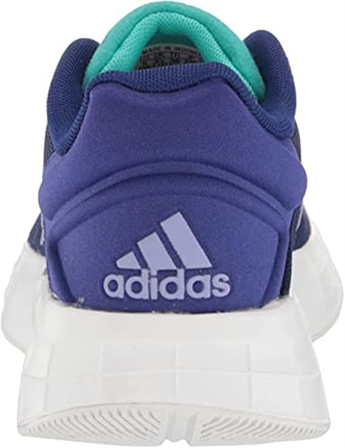 Image of adidas Women's Duramo 10 Running Shoe, Legacy Indigo /Mint Rush /Light Purple, 8.5