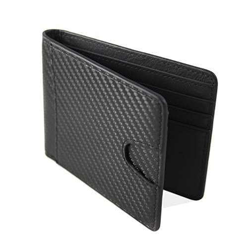 Portefeuille carbone homme. Porte feuille Cover