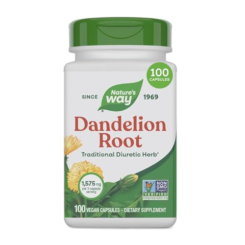 Nature's Way Dandelion Root Capsules, Traditional...