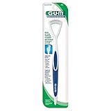 GUM Dual-Action Tongue Cleaner - Colors May Vary 1 Each (Pack of 4)