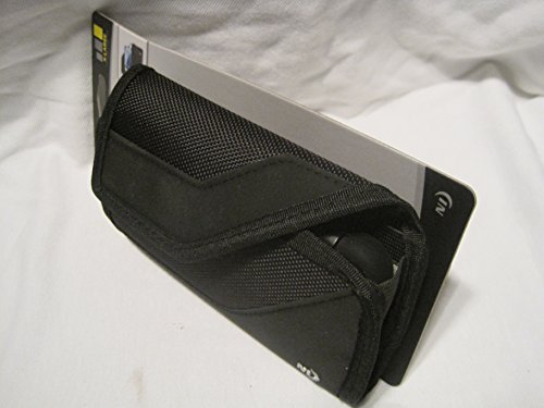 Exclusive Discount 🔥 Nite Ize Black Extended Sideways Horizontal Rugged Heavy Duty X-large Holster Pouch W/Durable Fixed Belt Clip Fits Apple Iphone 6 4.7in. Black Ballistic Maxx Tough Jacket