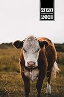 Cow Cattle Farming Farmer Week Planner Weekly Organizer Calendar 2020 / 2021 - Sunset: Cute Wildlife Animal Pet Bullet Journal Notebook Diary in 6" x 9" Inch Pocket Size 1675220719 Book Cover