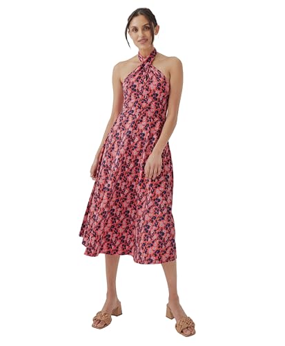 Image of Pact Organic Cotton Women's Fit & Flare Halter Dress