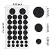 Boao 160 Pieces self Adhesive Felt Circles Dots Pads Dalmation Felt Spots Sticker for DIY Sewing Projects Costume 1.97 Inches/ 1.50 Inches/ 0.98 Inches (Black)