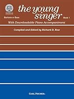The Young Singer: Book One/ Baritone (Bass) 0825802768 Book Cover