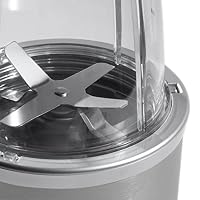 nutribullet Pro, 900 Watt Leistung, Einfach und schnell in der Anwendung, Kompakt, Leicht zu reinigen, Mit 700 ml Becher, Smoothiemixer, Smoothie Maker, Elektrischer Mixer, Silber, NB904S – Ansicht 3